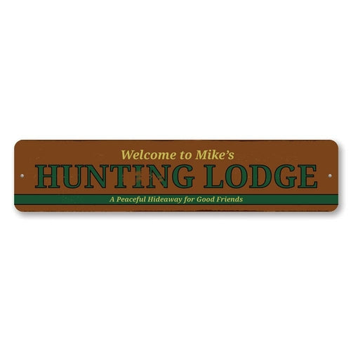 Hunting Lodge Sign