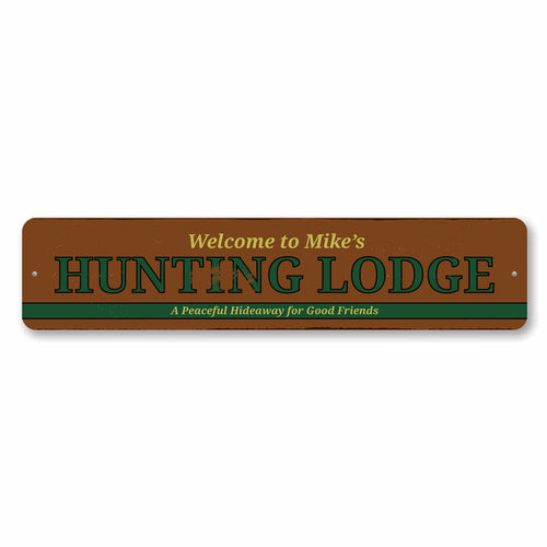 Hunting Lodge Sign
