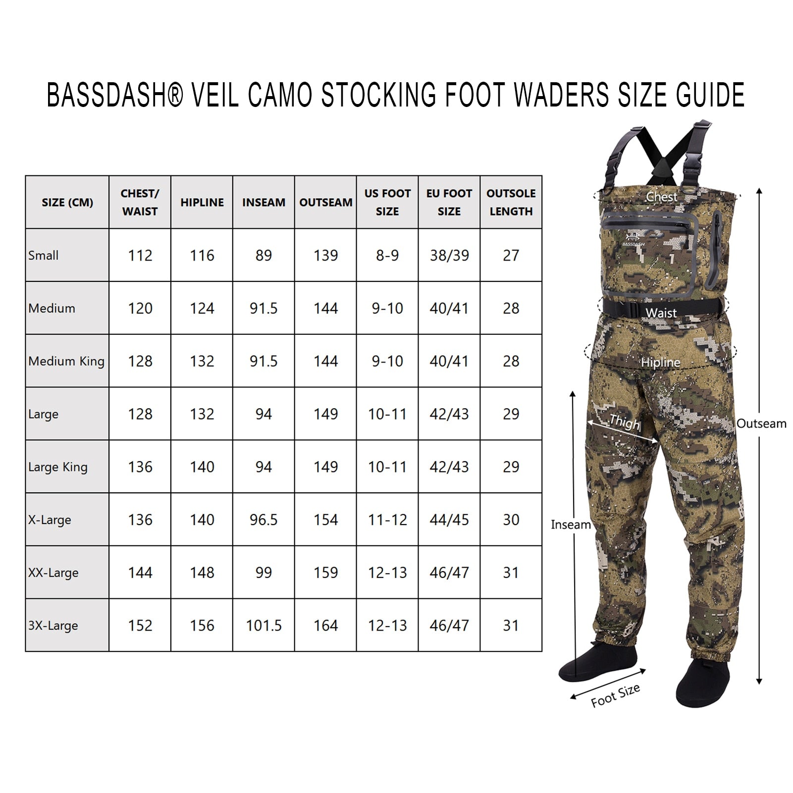 Fishing Waders Breathable | Mens Hunting Chest Waders | Bassdash Boots