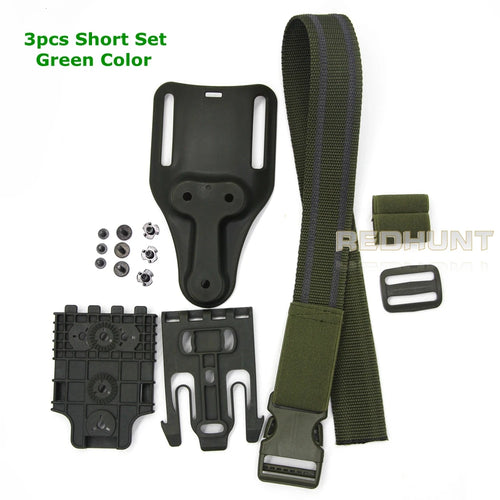 Tactical Drop Leg Holster QLS 19 22 Mid-low Belt Holster Loop