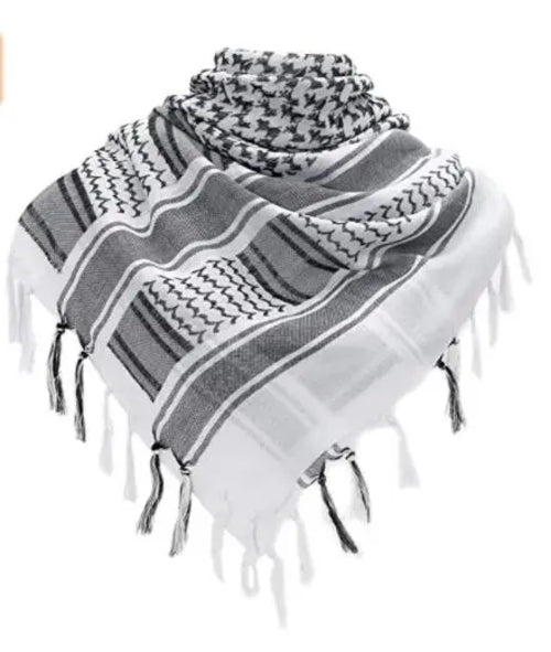 Tactical Hunting Scarf Shemagh Tactical Desert Keffiyeh Head Neck