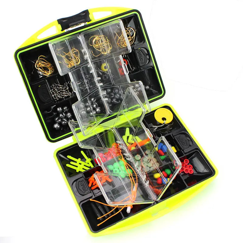 Coffret Accessoires de Pêche Extérieur 184 Pièces Compact