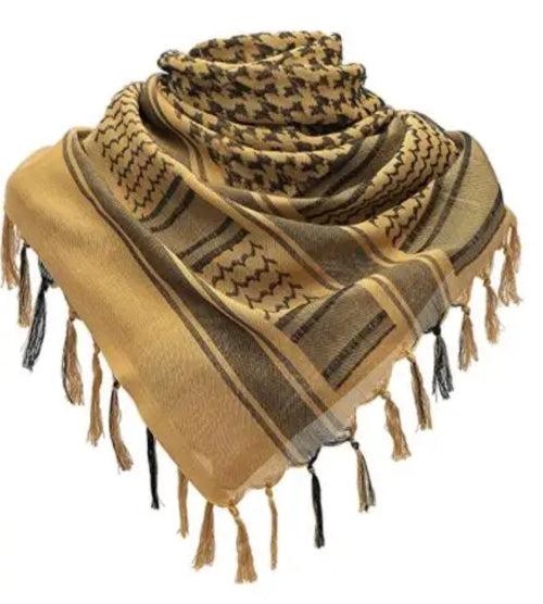Tactical Hunting Scarf Shemagh Tactical Desert Keffiyeh Head Neck