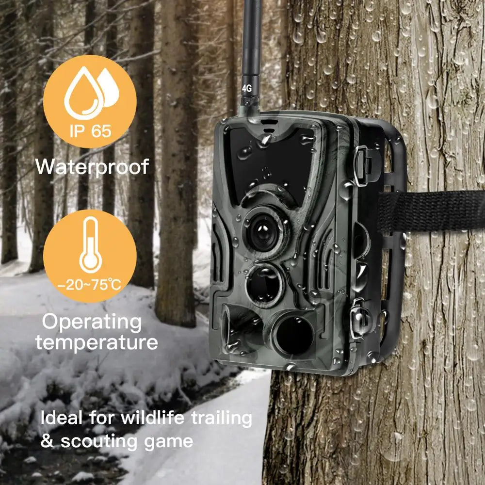 Free APP Trail Camera Cloud Service 4G Wildlife Hunting Surveillance