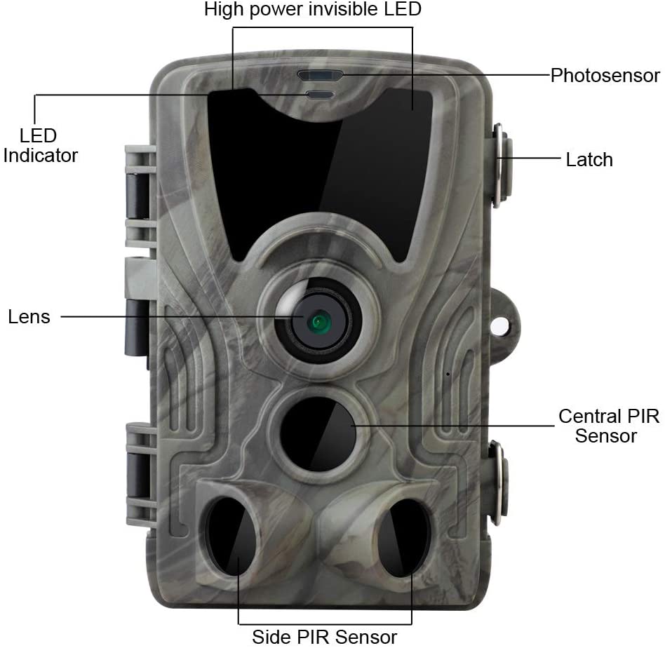 Hc801a Hunting Trail Camera Wildlife Camera With Night Vision Motion