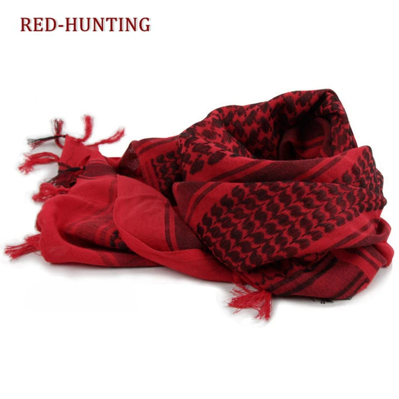 Tactical Hunting Scarf Shemagh Tactical Desert Keffiyeh Head Neck