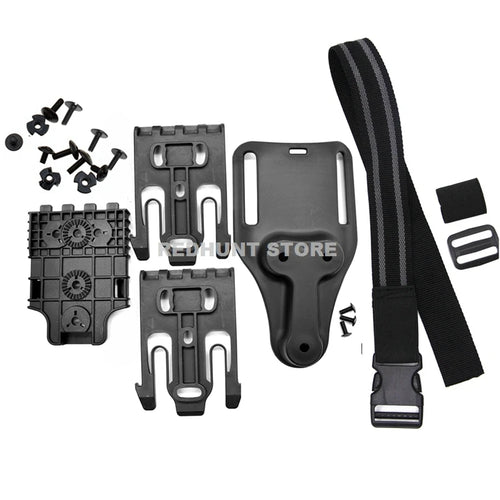 Tactical Drop Leg Holster QLS 19 22 Mid-low Belt Holster Loop
