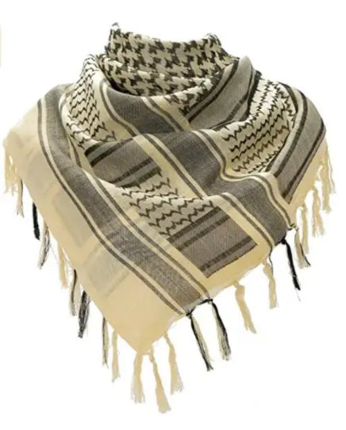 Tactical Hunting Scarf Shemagh Tactical Desert Keffiyeh Head Neck