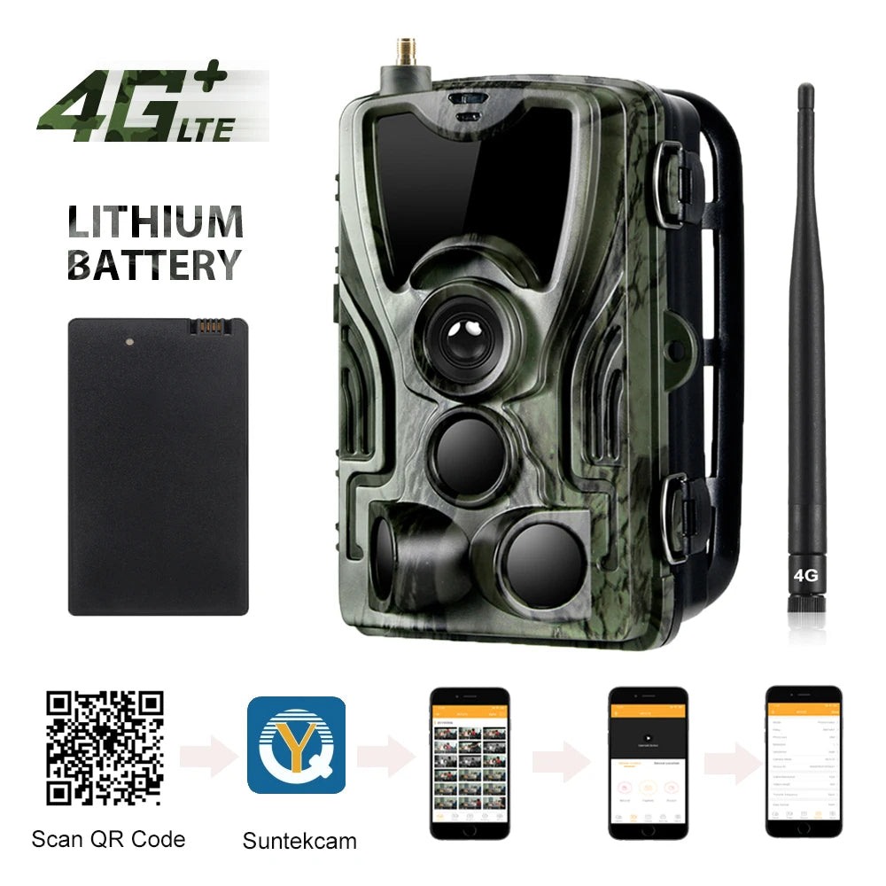 APP Trail Camera Clould Service 4G Hunting Cameras HC801PlusLI With