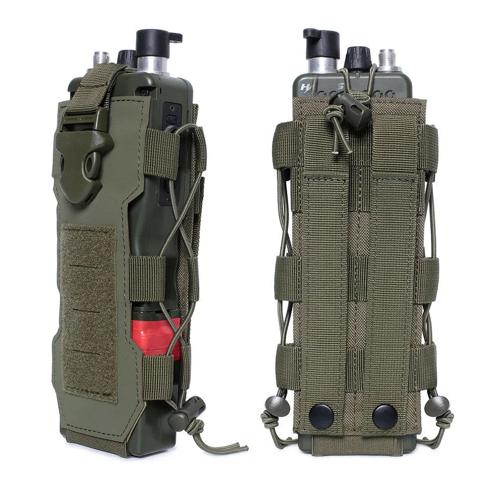 Molle Poche à Eau Multifonctionnelle - Holster Radio Sportif pour Aventure