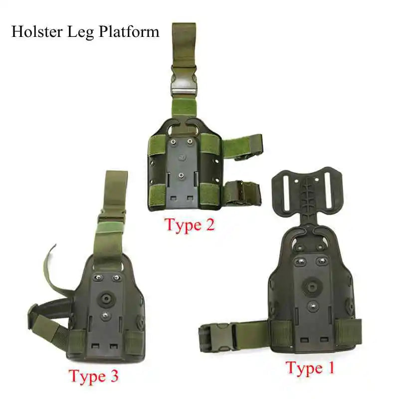 Airsoft P226/1911/Glock 17 19/M9/USP Universal Gun Holster Drop Leg