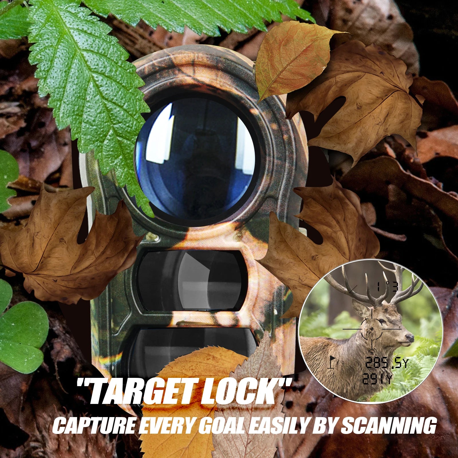REVASRI Hunting Laser Rangefinder 1000 Yards with Rechargeable Battery