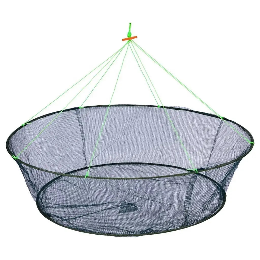 Portable Landing Fishing Net Large Foldable Drop Net Prawn Bait Crab