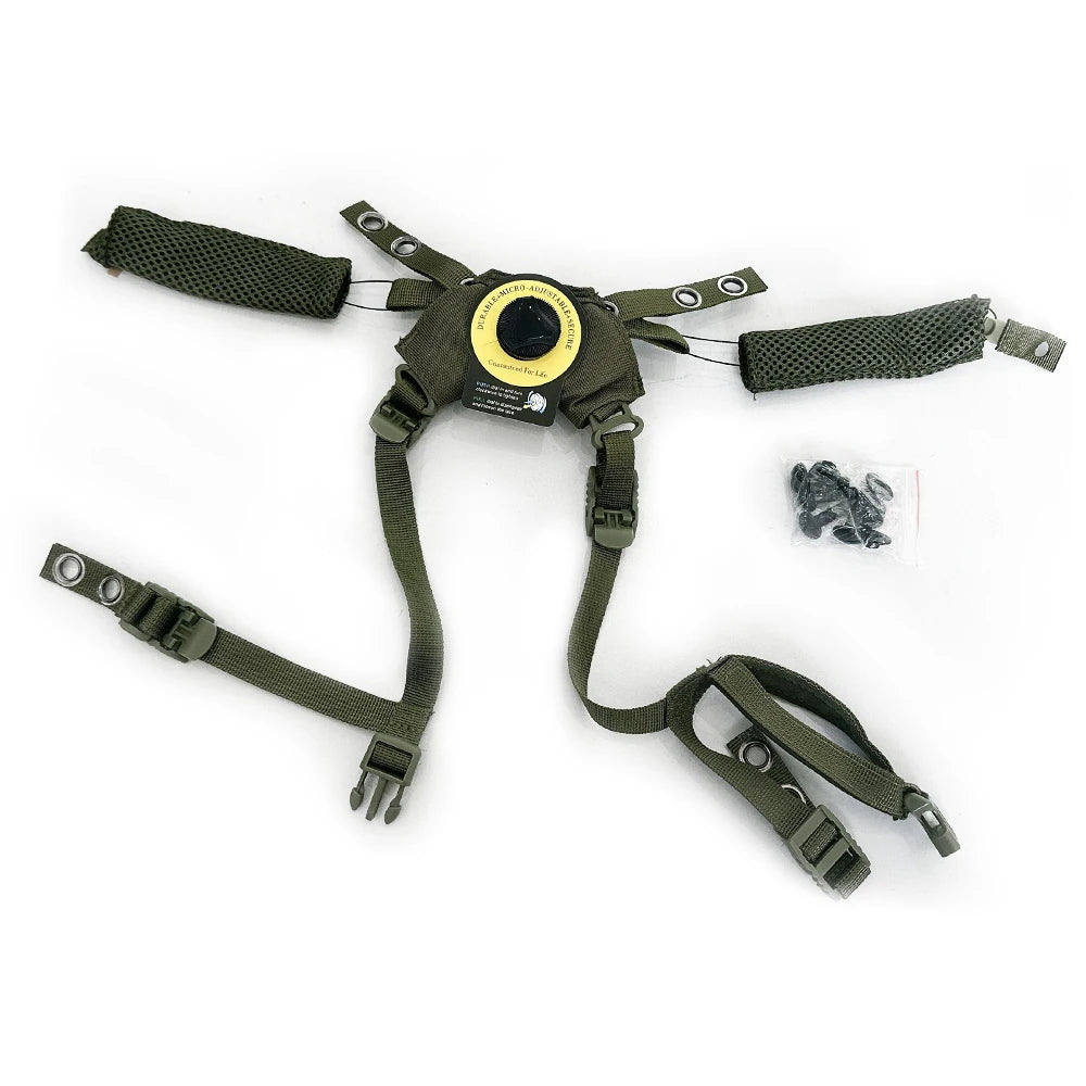 Wendy Helmet Suspension System Tactical Helmet Adjustable Lanyard FAST