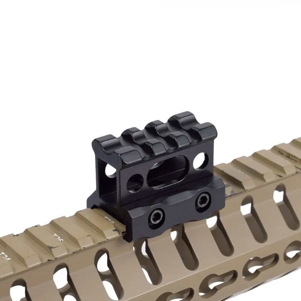 Tactical 3slot Holographic Red Dot T1 Height Increasing Metal Guide