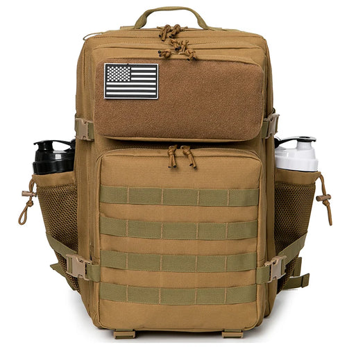 QT&QY 50L Tactical Backpack survival Bag Hunting MOLLE Backpack GYM
