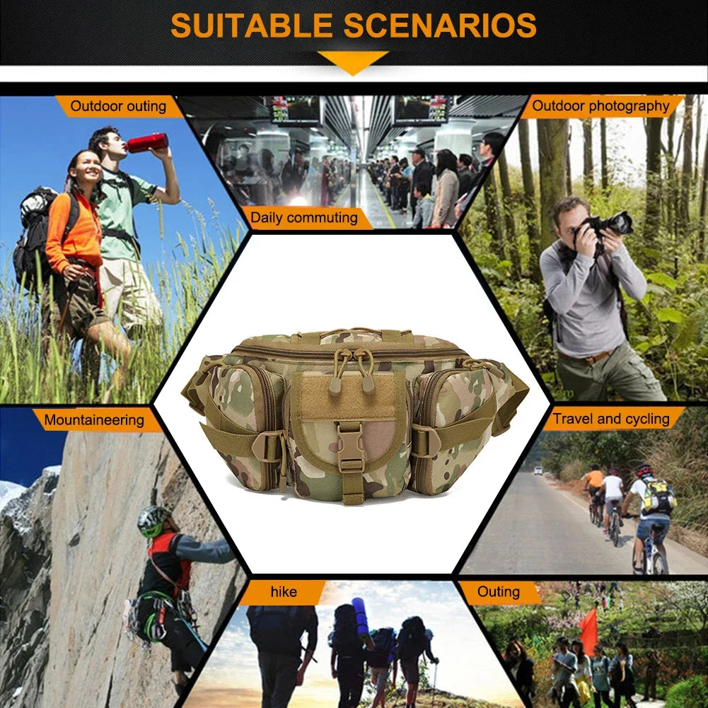 Sac à taille polyvalent de haute qualité pour le sport en extérieur - Pratique et tendance