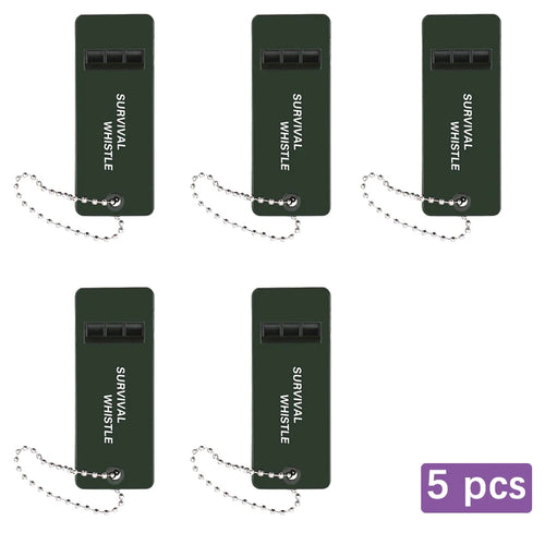 High Decibel 3-Frequency Whistle Outdoor Emergency Survival Whistle