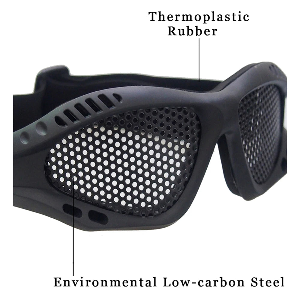 Outdoor Eye Protective Comfortable Airsoft Safety Tactical Glasses