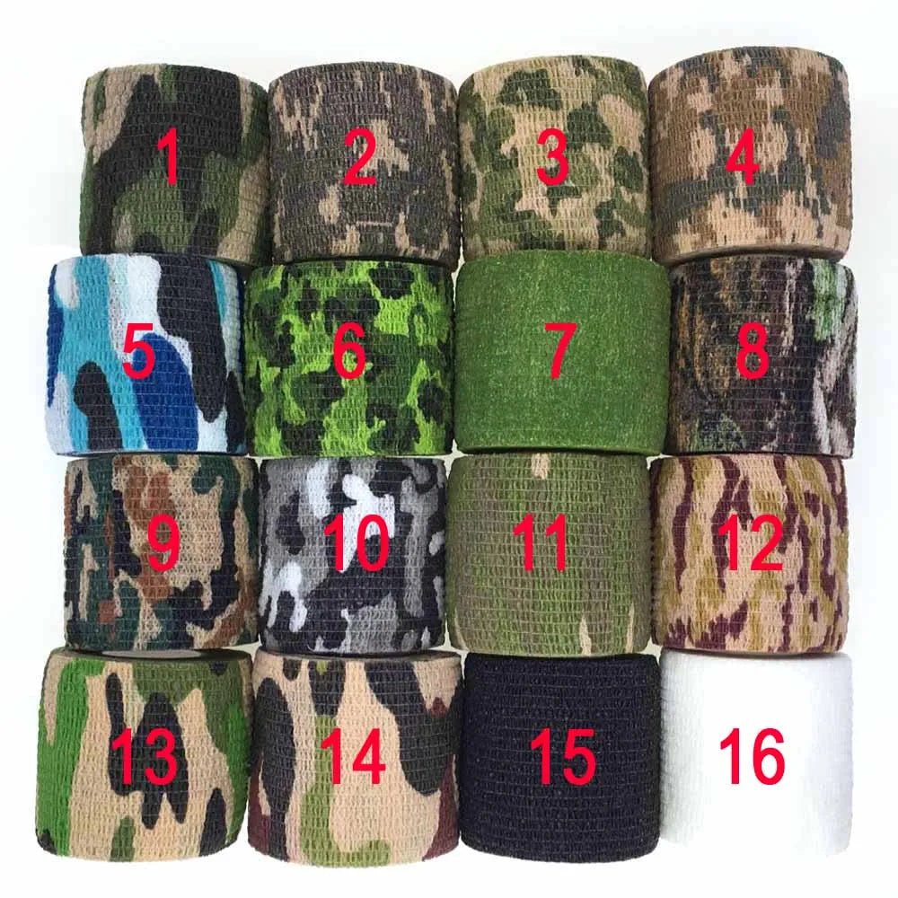 Ruban Camouflage Étanche 5 Cm X 4,5 M Pour Extérieur