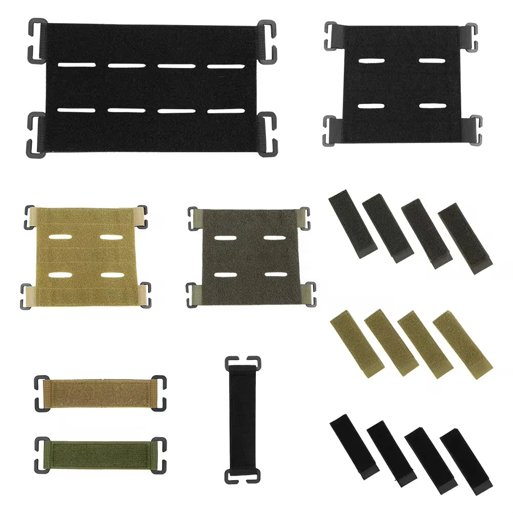 DIZETION Nylon Tactical Patches Board Molles Patches Panel Display