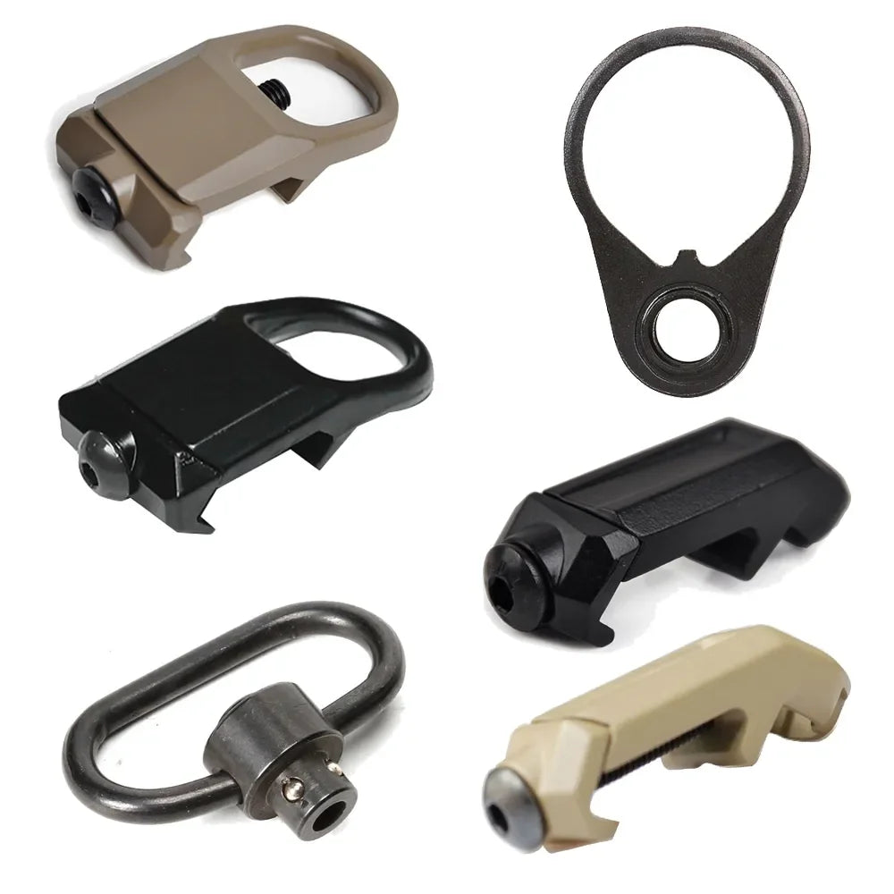 GBB Quick Detach Release QD Sling Rotating Scope Mounting Ring .223