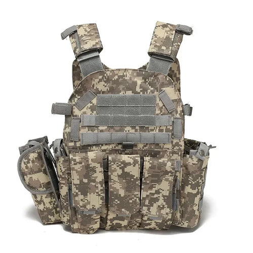 6094 Military Tactical Vest Body Armor Combat Army CS Gear Hunting