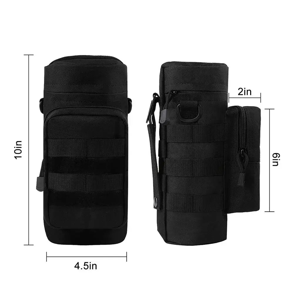 Sac de Transport pour Bouteille d’Eau - Pratique & Résistant pour Randonnée, Chasse et Aventures en Plein Air