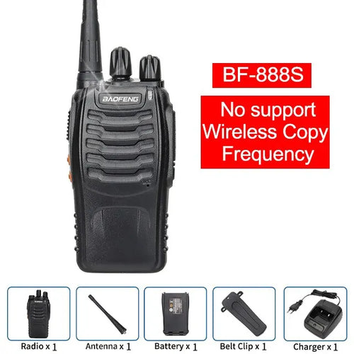 Baofeng BF 888S Talkie Walkie UHF 400 470 MHz Longue Portée