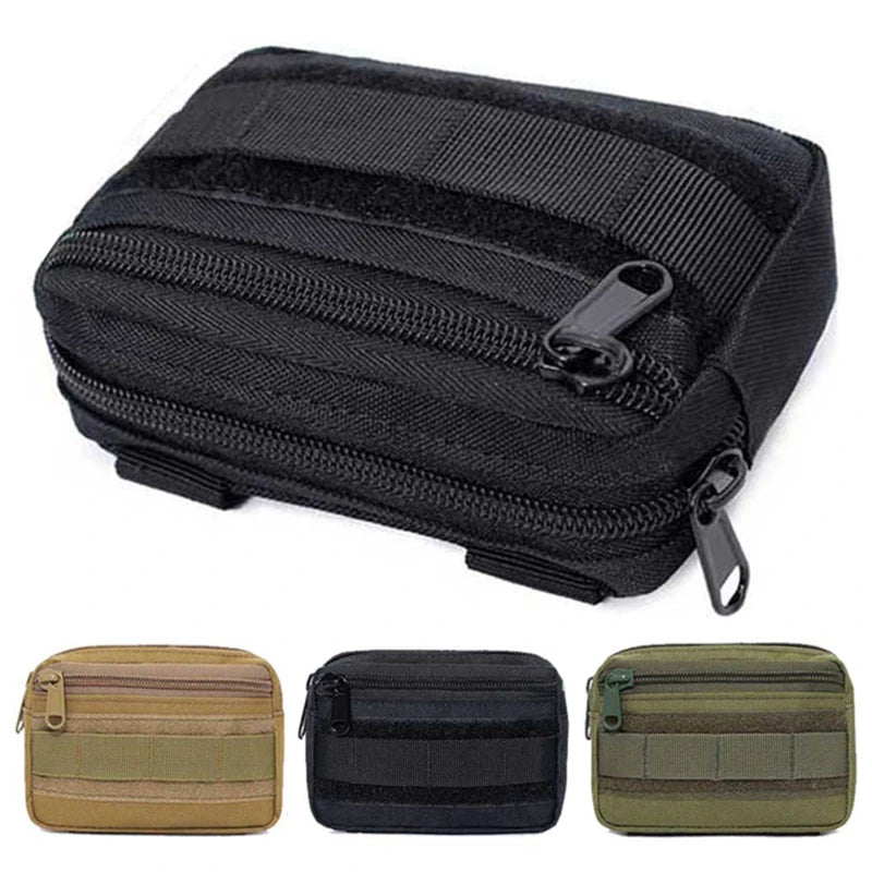 EDC Pack Men Molle Waist Belt Oxford Cloth Hip Pouch Fanny Pack