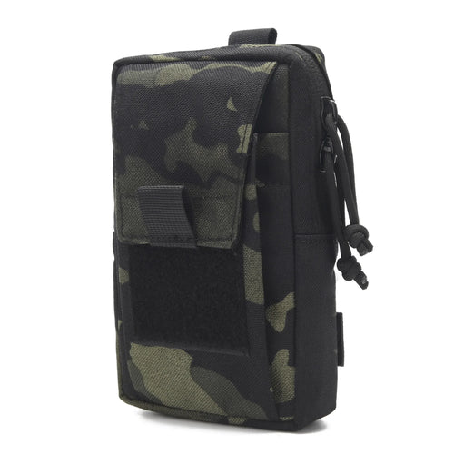 Molle Backpack Strap Bag Phone Holder Outdoor Sports Running Camping