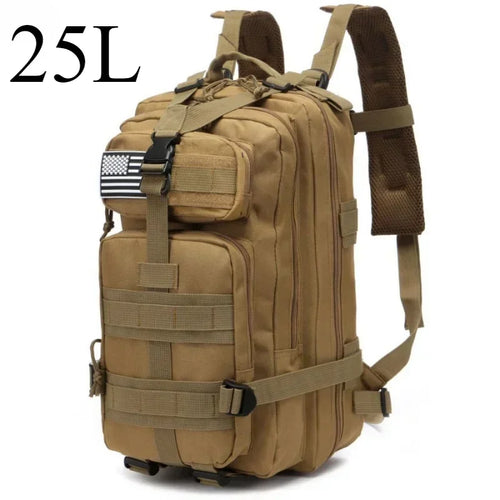 25L/50L Tactical Backpack Molle Bag Outdoor Bags Backpack for Hiking