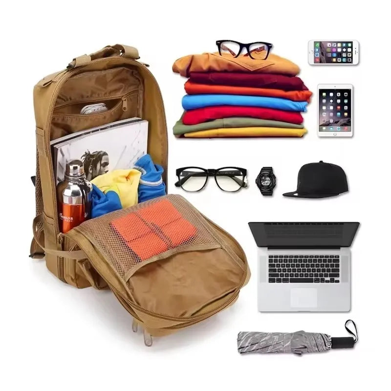 Fishing Tactical Backpack Outdoo Travel Fishing Camouflage Bag