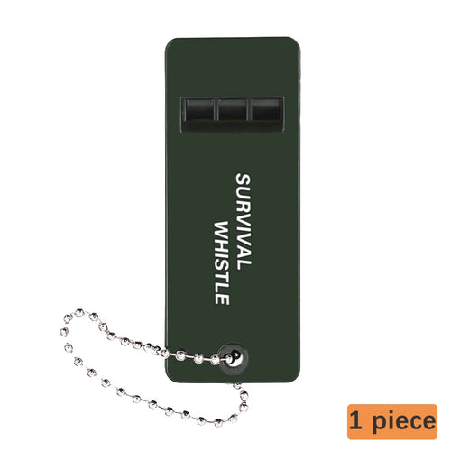 High Decibel 3-Frequency Whistle Outdoor Emergency Survival Whistle