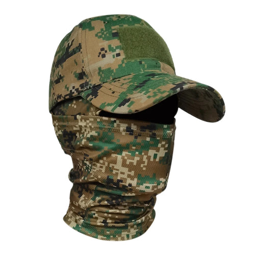 Chapeau Balaclava Camouflage - Protection Solaire Respirant et Tendance