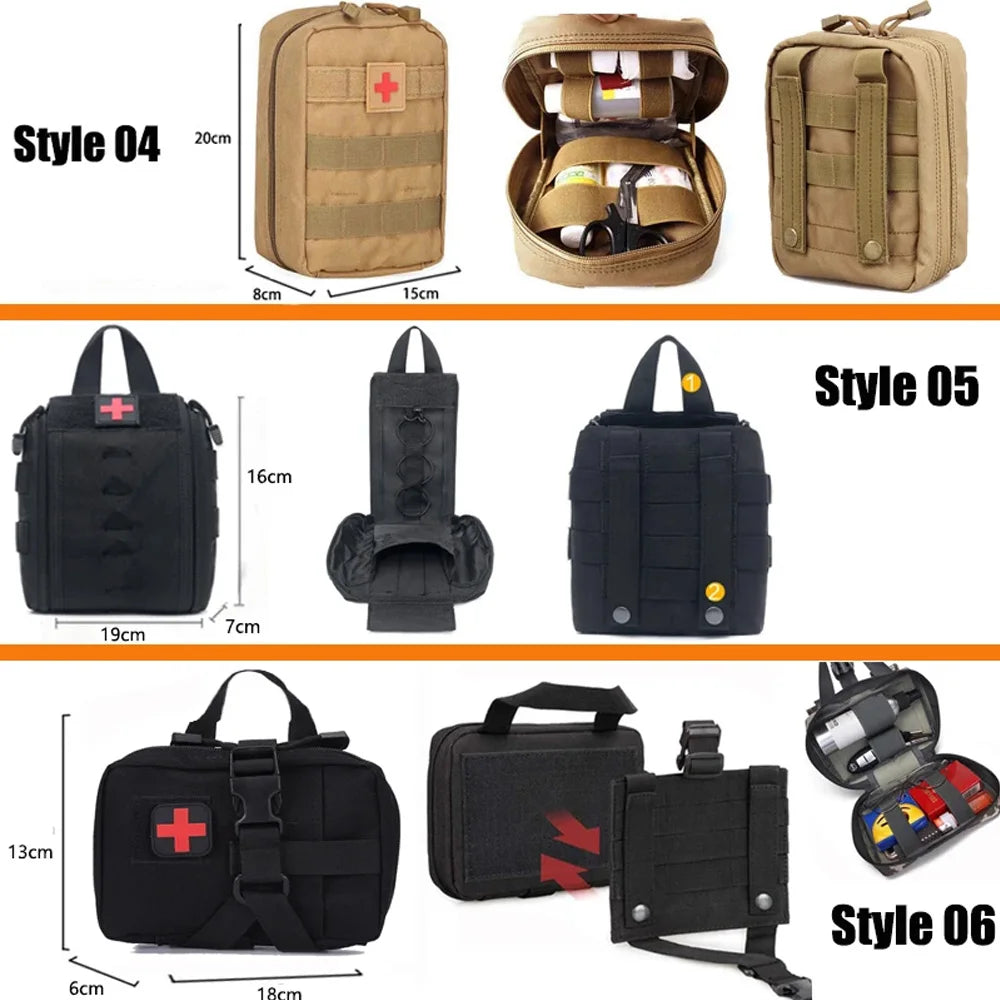 IFAK EDC Bag Waist Bag Hunting Vest Emergency Tool Kit Outdoor First