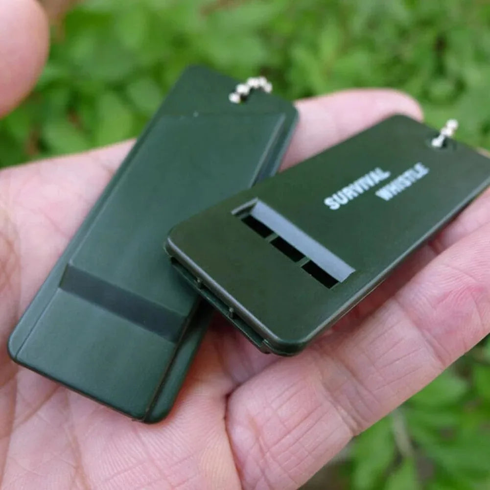 High Decibel 3-Frequency Whistle Outdoor Emergency Survival Whistle