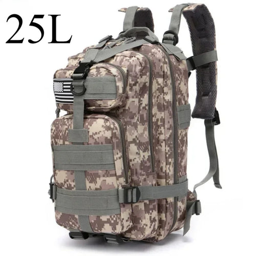 25L/50L Tactical Backpack Molle Bag Outdoor Bags Backpack for Hiking