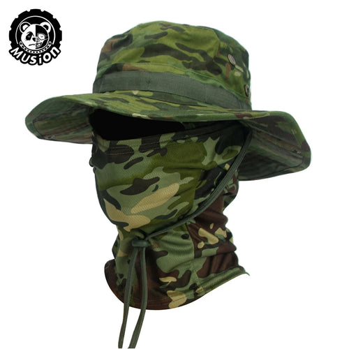 Musion Boonie Hat Balaclava Hat Suit Foldable Hat Sun Protection