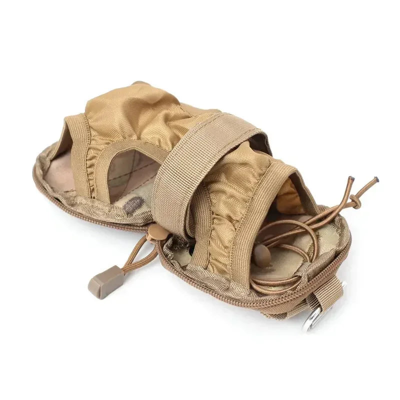 Molle Foldable Water Bottle Holder EDC Tool Pouch Outdoor Sports