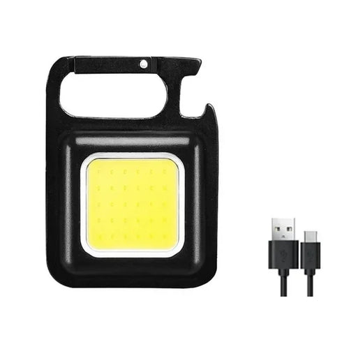 Lumière Éclairante - Lampe Frontale LED COB Rechargeable Type-C avec Batterie Intégrée