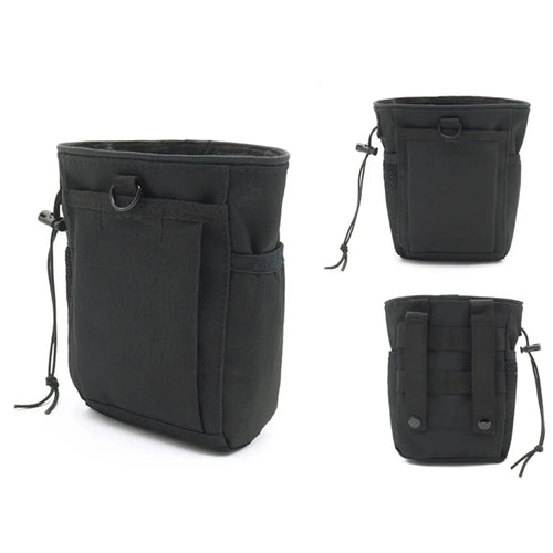 Outdoor 3-5L Tactical Molle 800D Nylon Dump Drop Pouch Recycle Waist