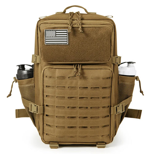 QT&QY 50L Tactical Backpack survival Bag Hunting MOLLE Backpack GYM