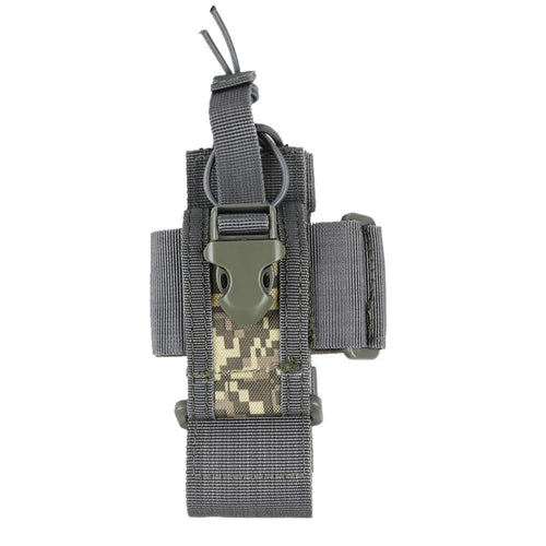New Tactical Adjustable Walkie Talkie Holder Radio Pouch Hunting