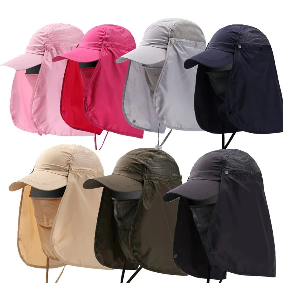 LOOGDEEL Fishing Hunting Camping Hiking Hats Outdoor Sun Protection