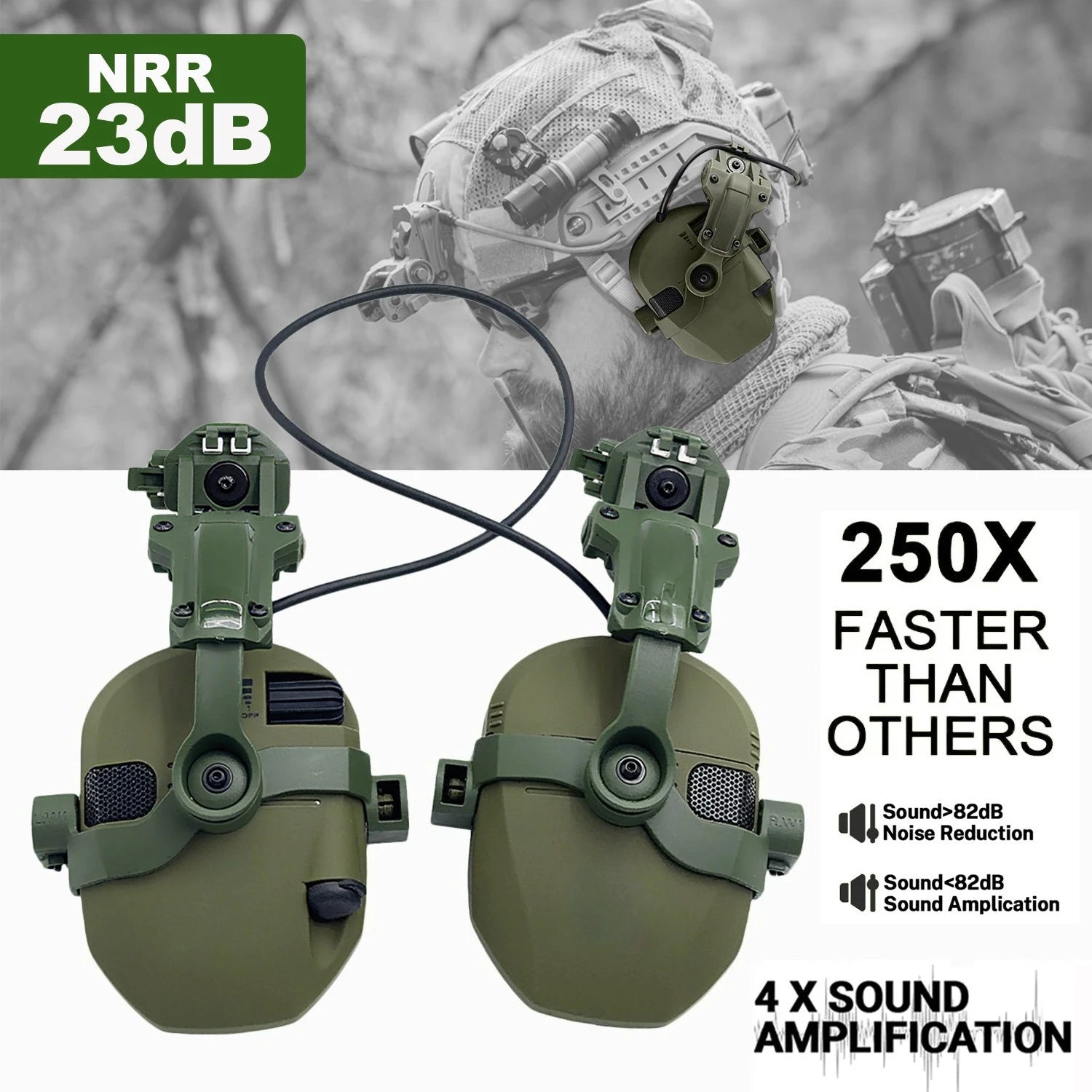 Electronic Shooting Active Noise Reduction Ear Protection Professional