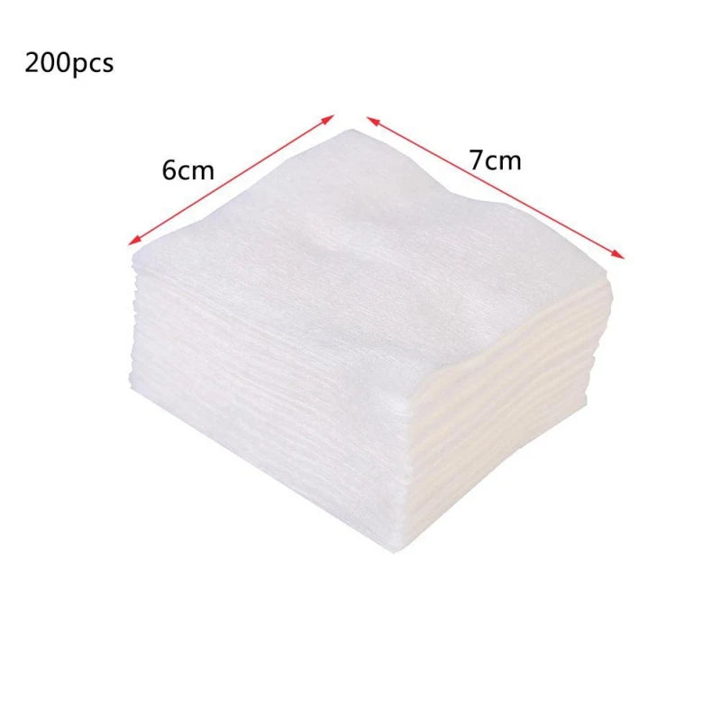 200Pcs Cleaning Patch Rifle Pistol Airsoft Cleaning Tool Highly Water