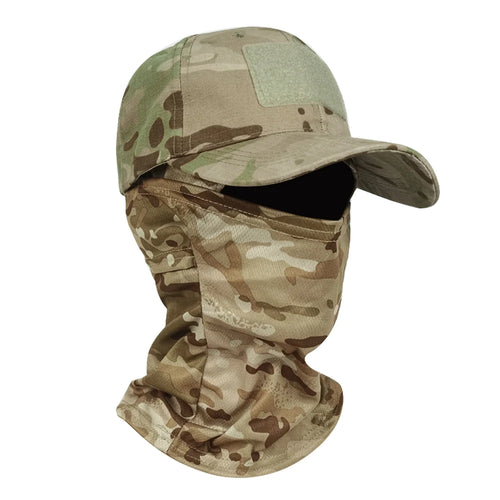Chapeau Balaclava Camouflage - Protection Solaire Respirant et Tendance