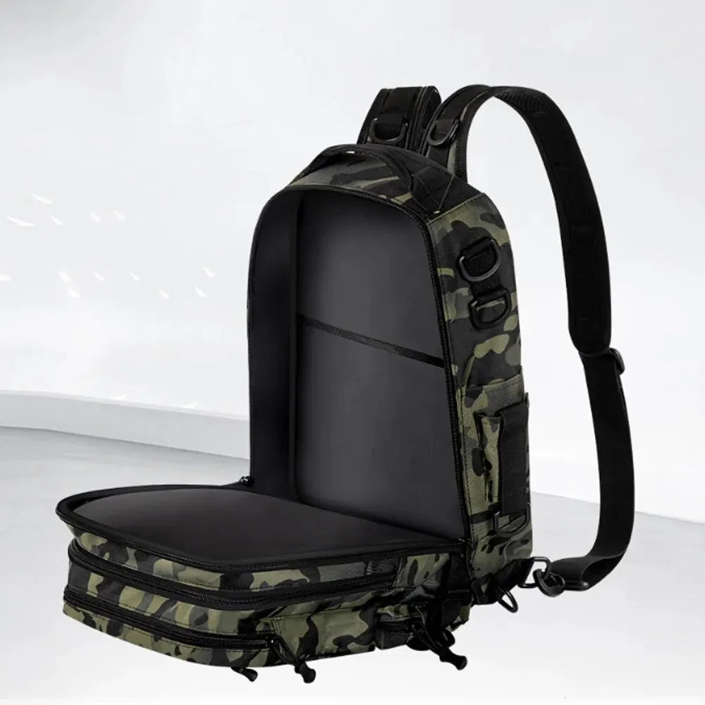 Fishing Tackle Backpack Storage Bag Men Outdoor Shoulder Fishing Lure