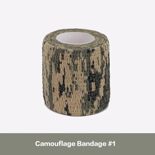 Elastic Wrap Tape Army Adhesive Outdoor Hunting Camouflage Stealth